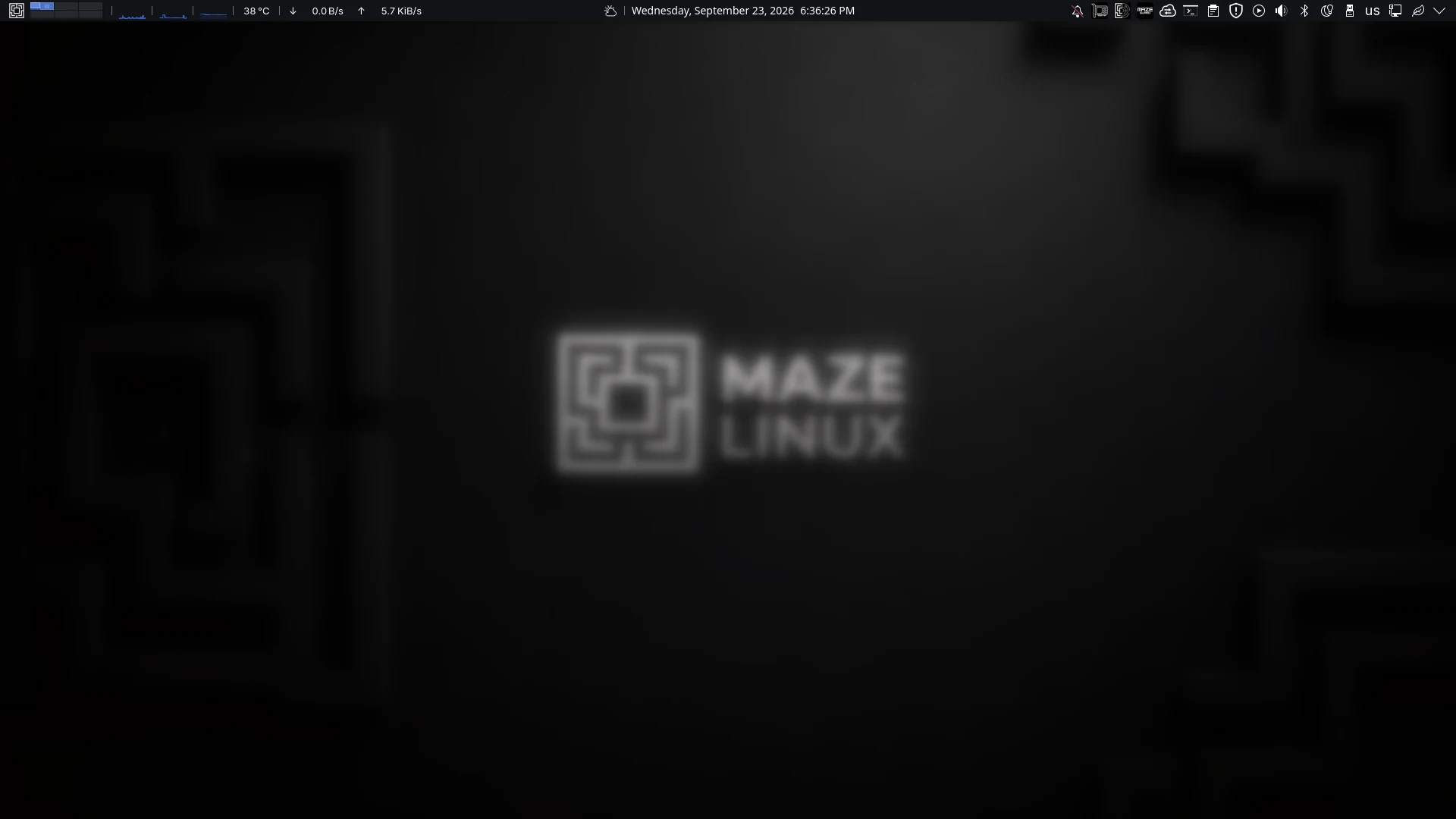 Maze Linux desktop
